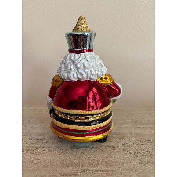 Christopher Radko Santa Nutcracker Trinket Box